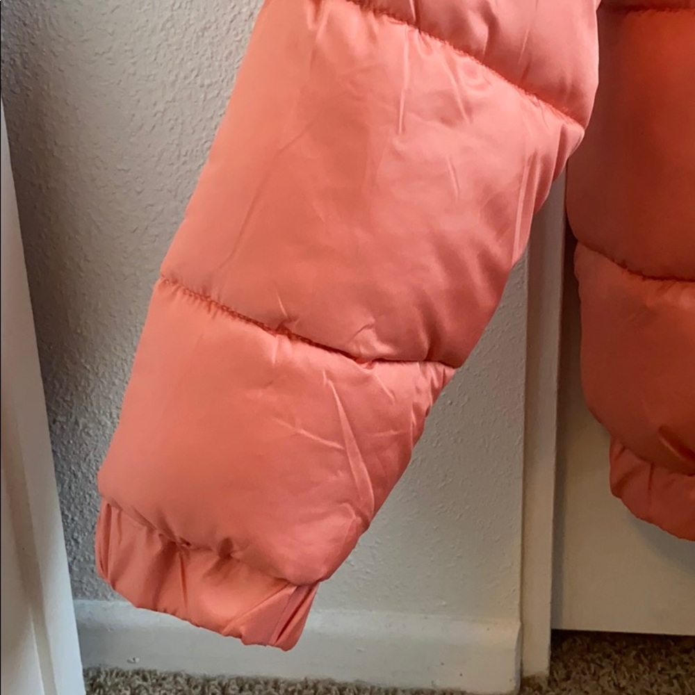 Rust Puffer Jacket - image 4